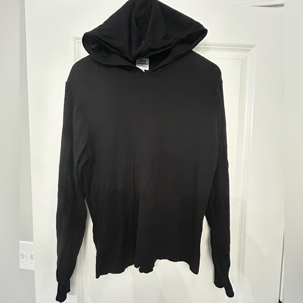 Body Wrappers Black Hooded Sweater